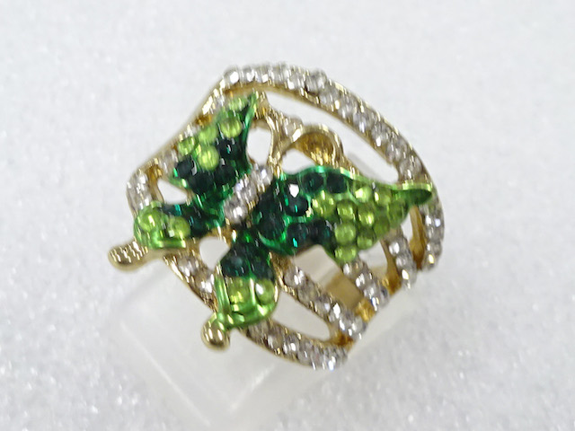 COLORED STONE FASHION RING / JP SIZE 16